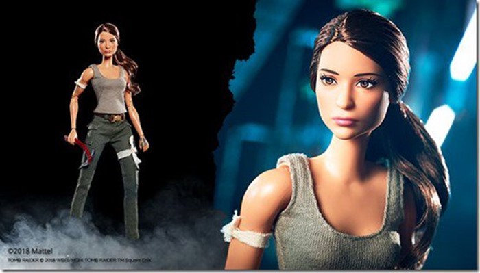เปิดตัวตุ๊กตาบาร์บี้ จากภาพยนตร์ Tomb Raider ภาคล่าสุด !!