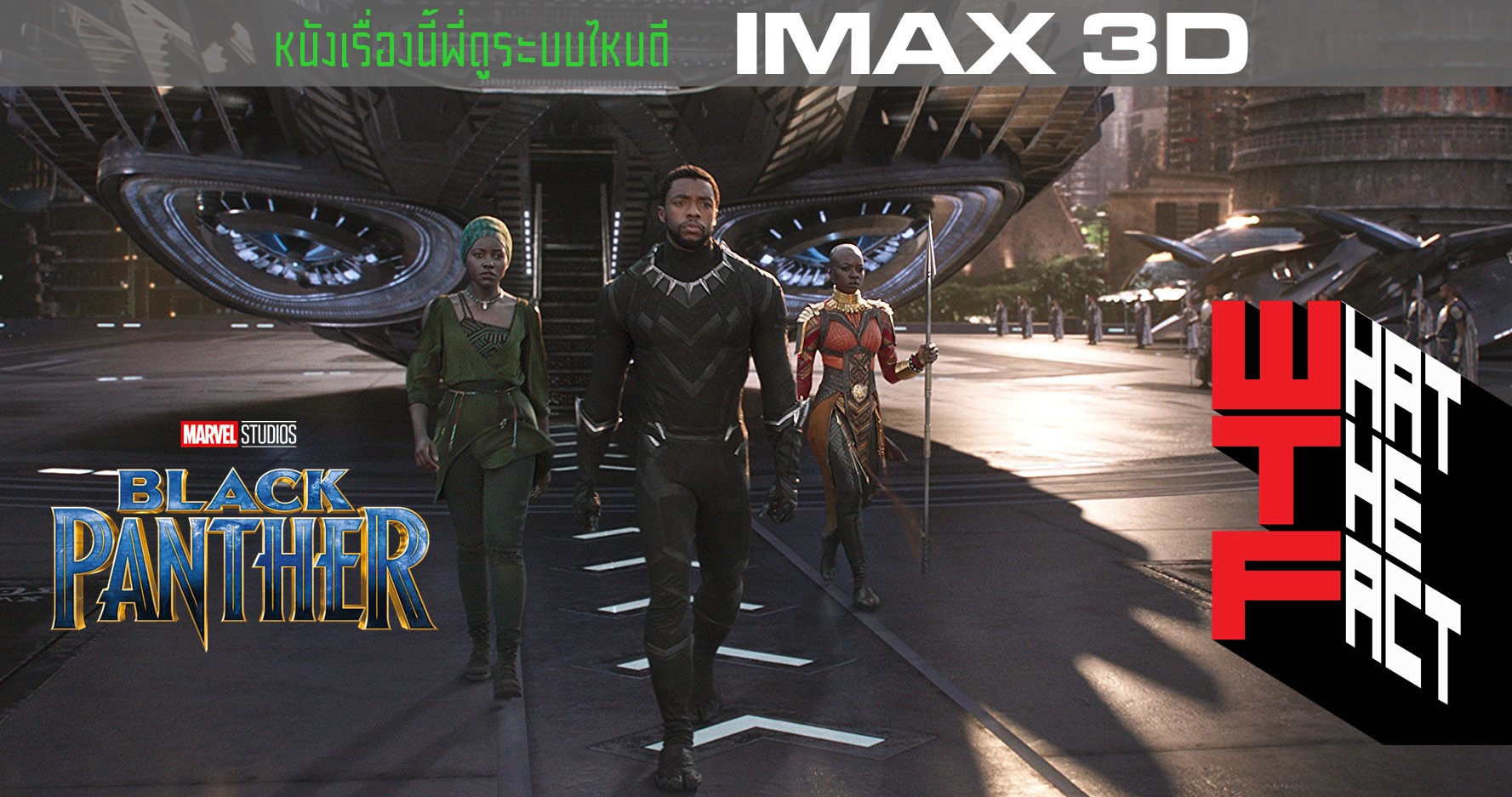 หนังเรื่องนี้พี่ดูระบบไหนดี : Black Panther ในระบบ IMAX 3D