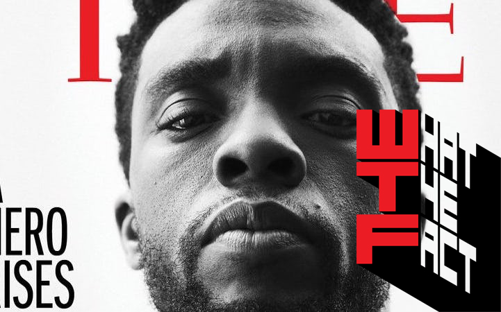 Black Panther เป็นหนัง MCU เรื่องแรกที่ได้ขึ้นปกนิตยสาร TIME