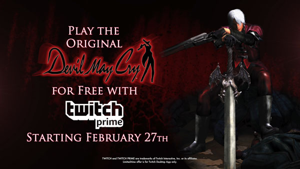 Capcom ใจดีแจก Devil May Cry ภาคแรกฟรีสำหรับสมาชิก Twitch ระดับ Prime