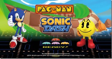 สองตำนานเม่นสายฟ้า Sonic มาพบ Pac-Man ในเกมบน สมาร์ทโฟน