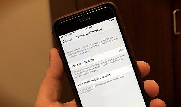Apple เพิ่มฟีเจอร์ Battery Health ลงใน iOS 11.3 เวอร์ชั่น Beta ตัวที่ 2