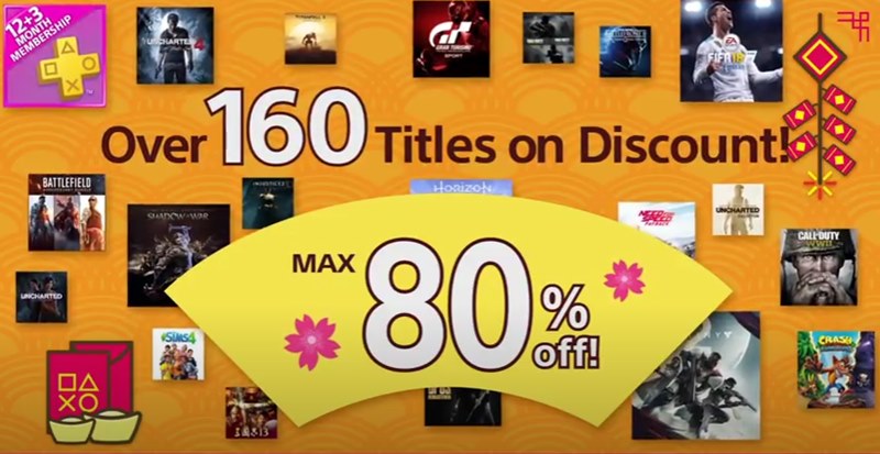 Sony ลดราคาเกมต้อนรับปีใหม่จีน สูงสุดถึง 80%