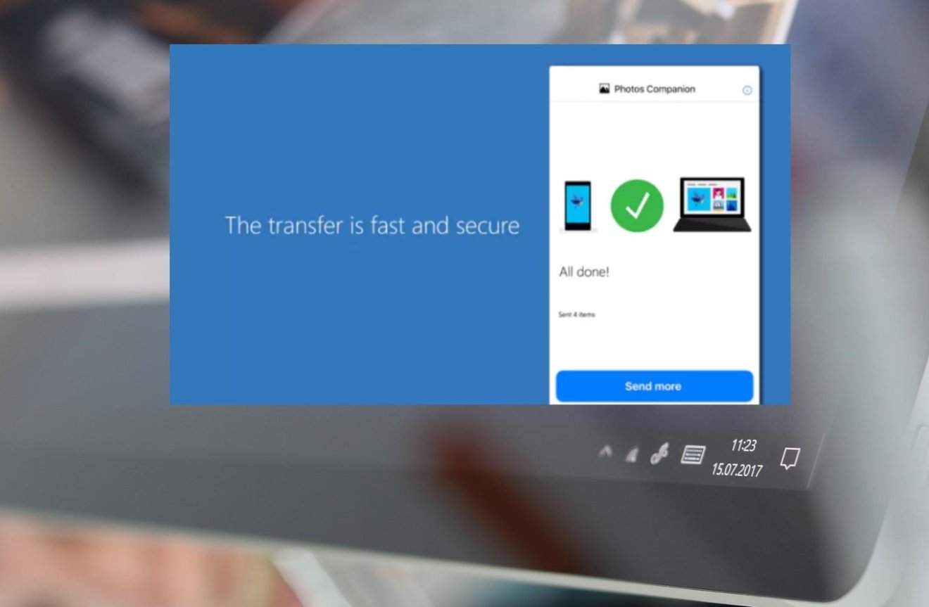 Microsoft ออก App “Microsoft Photos Companion” ถ่ายโอนภาพจากมือถือไปยัง PC ง่ายขึ้น ไม่ต้องเสียบสาย