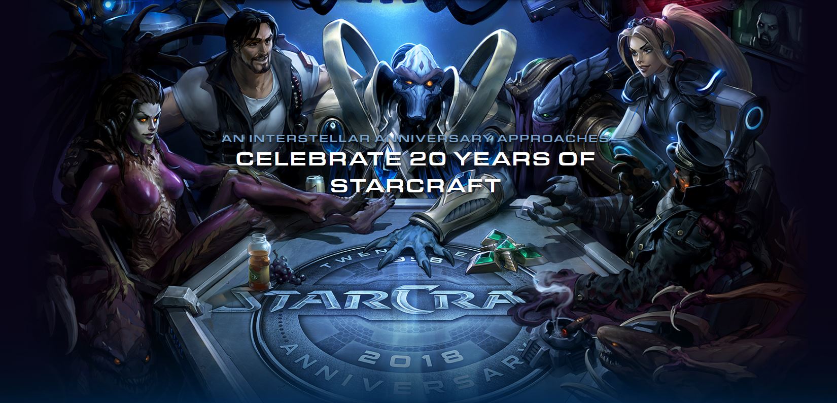 Blizzard จัดเเคมเปญฉลองครบรอบ 20 ปี ของ StarCraft