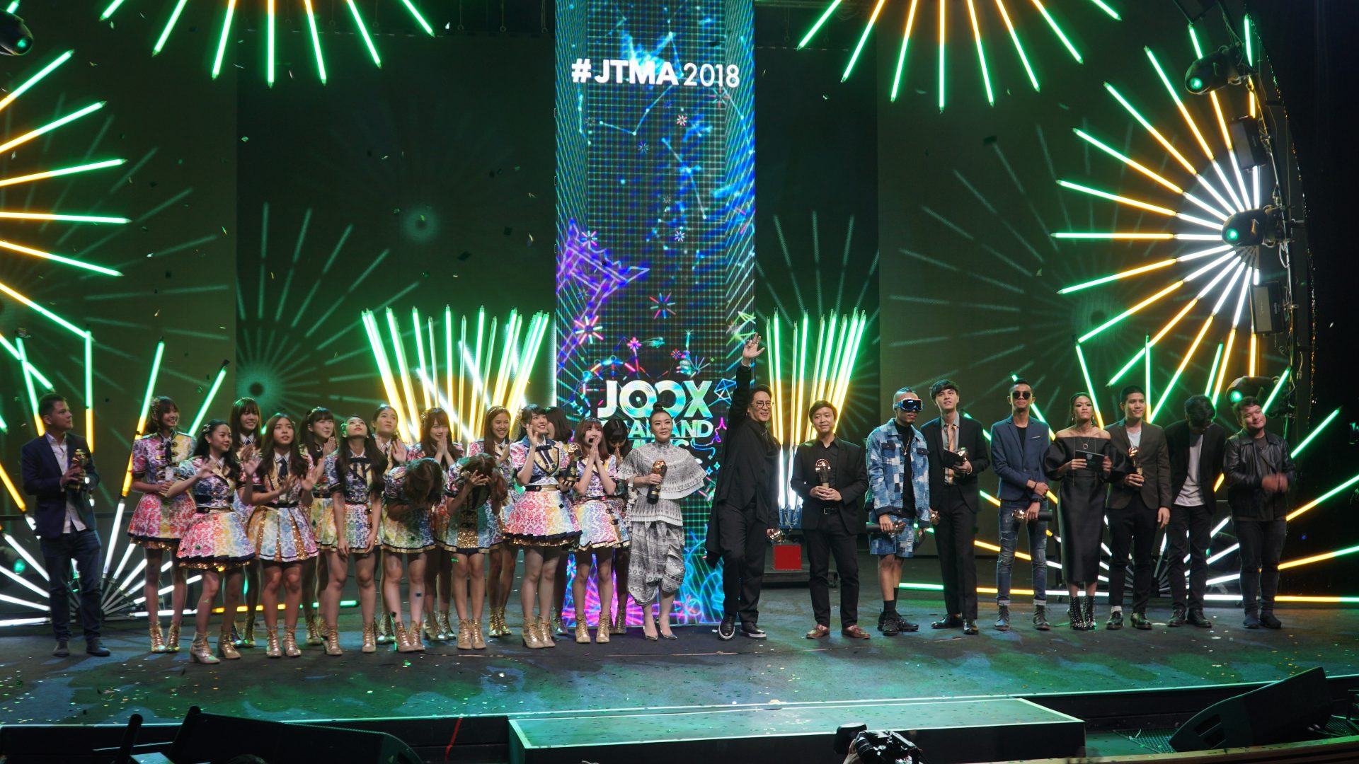 งานประกาศรางวัลเพลงแห่งปี JOOX Thailand Music Awards 2018