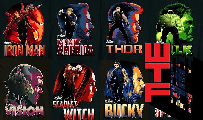 เผยโปสเตอร์ 18 ตัวละหลักใน Avengers: Infinity War