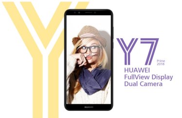 ไม่ใช่แค่เรือธง! Huawei เปิดตัวรุ่นเล็ก Y7 Prime 2018: จอ FullView และกล้องหลังคู่