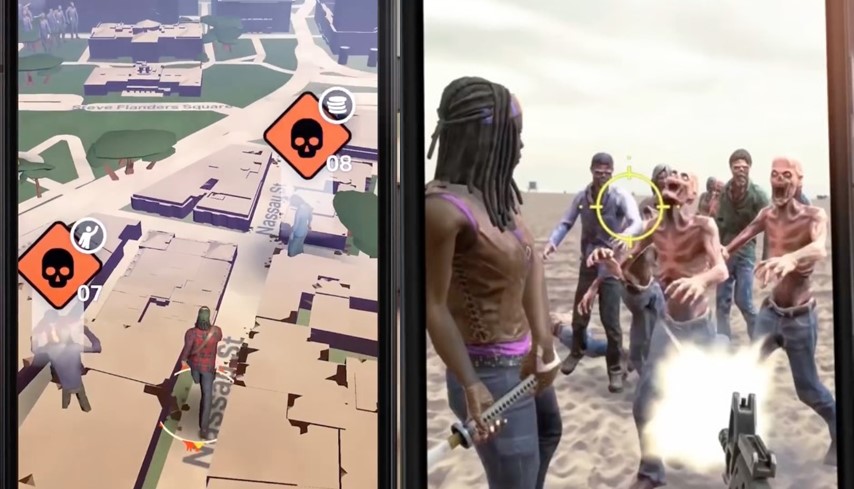 ออกล่าซอมบี้บน Google Maps กับเกมใหม่จากซีรีส์ Walking Dead