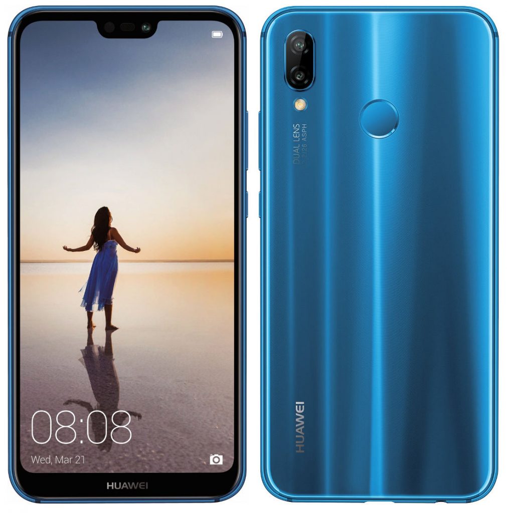 เผยภาพสุดเอ็กซคลูซีฟ Huawei P20 Lite สีน้ำเงินในมุมใหม่!!