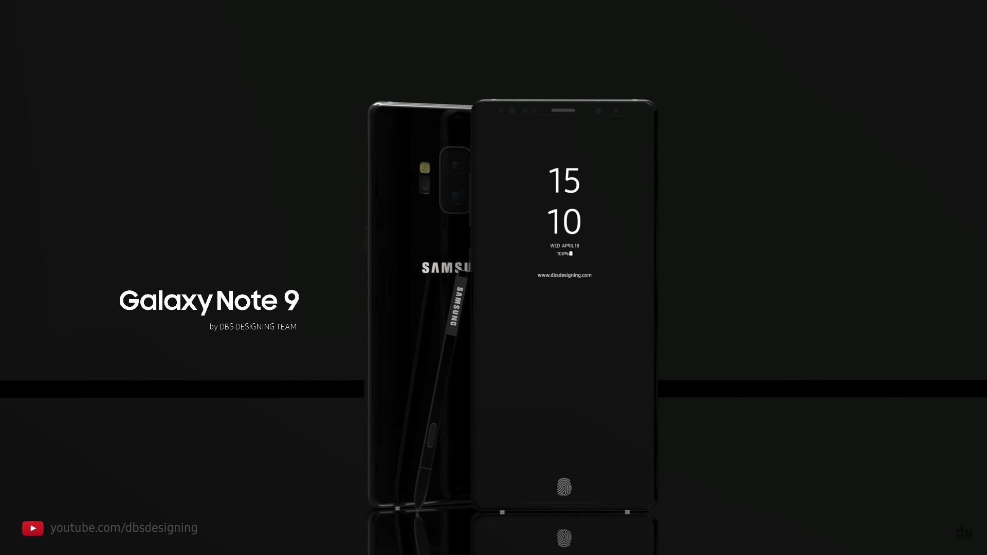 ชมภาพคอนเซป Samsung Galaxy Note 9 ที่ iPhone X ยังต้องอาย