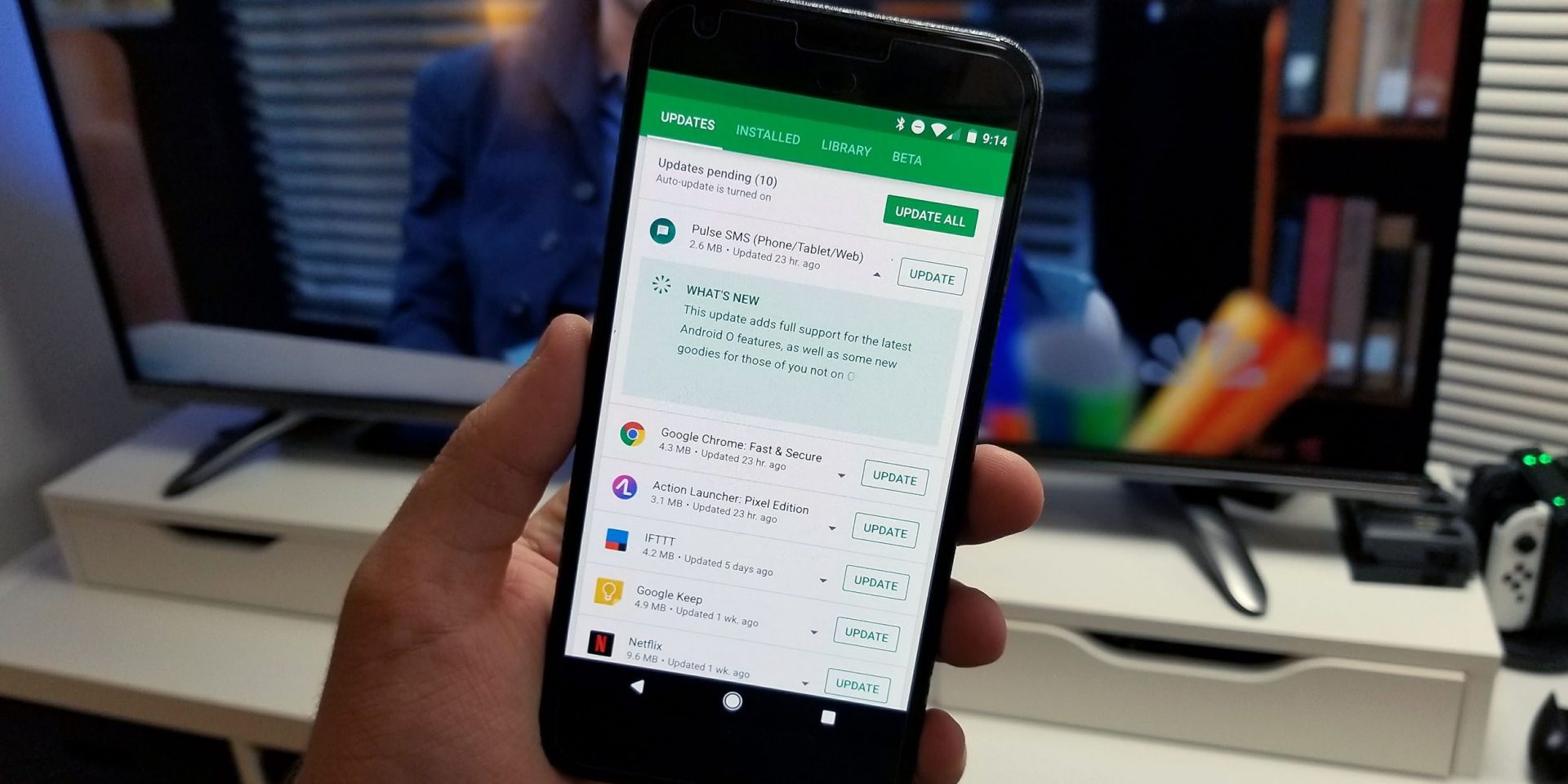 Google Play Store เริ่มแสดง “Changelogs” ในหน้าอัพเดตแอป