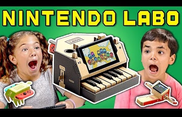 มาดูความเห็นของเด็กๆกับ Nintendo Labo ของเล่นกระดาษจากนินเทนโด