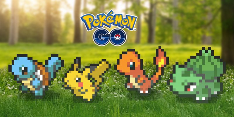 (ข่าววันโกหก) เกม Pokemon GO เตรียมทำกราฟิกแบบ 8Bit