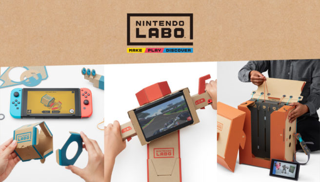 นินเทนโดเปิดราคาชุดซ่อมแซมหากคุณทำของเล่น Nintendo Labo พัง