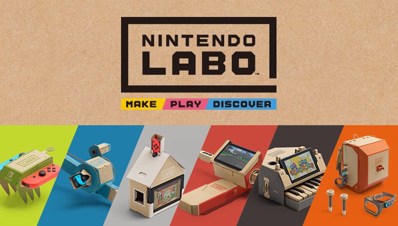 ปู่นินปล่อยตัวอย่างใหม่ Nintendo Labo ที่เราสามารถสร้างของเล่นด้วย Switch