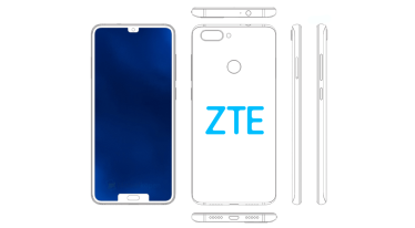 ZTE จดสิทธิบัตรสมาร์ทโฟนมาพร้อมรอยแหว่งทั้งบน-ล่างของหน้าจอ