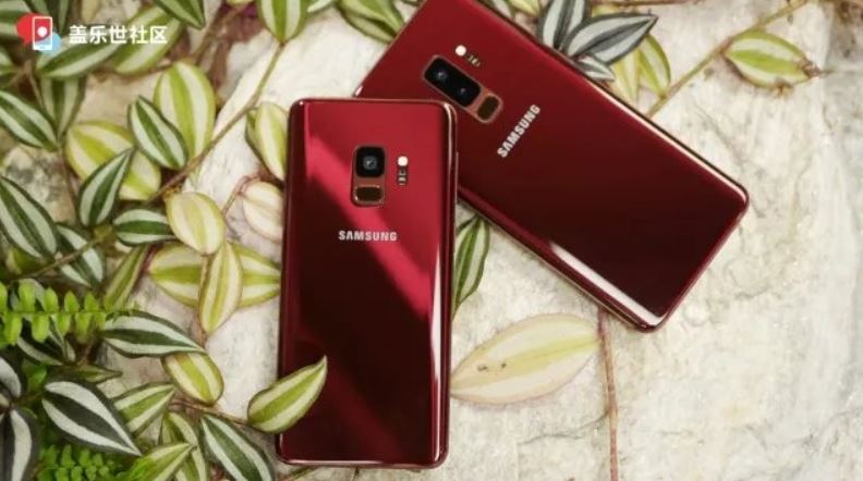 หลุด Samsung Galaxy S9/S9+ สีใหม่: Burgundy Red (สีไวน์แดง)!