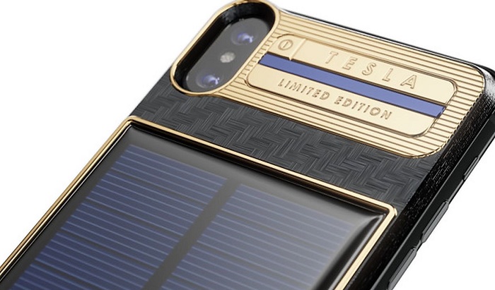 สนไหม? iPhone X เวอร์ชั่น Tesla ชาร์จพลังงานแสงอาทิตย์ได้ ราคากว่า “แสนบาท”