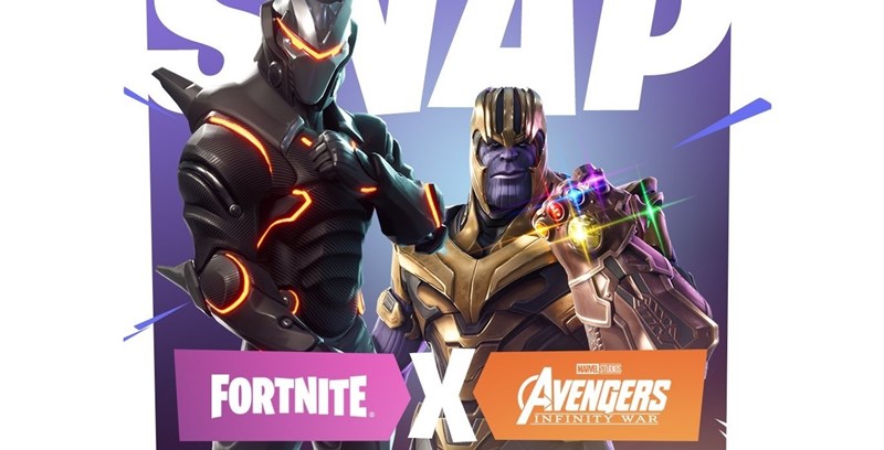 เกม Fortnite จับมือหนัง Avengers: Infinity War เพิ่มโหมดพิเศษ Thanos