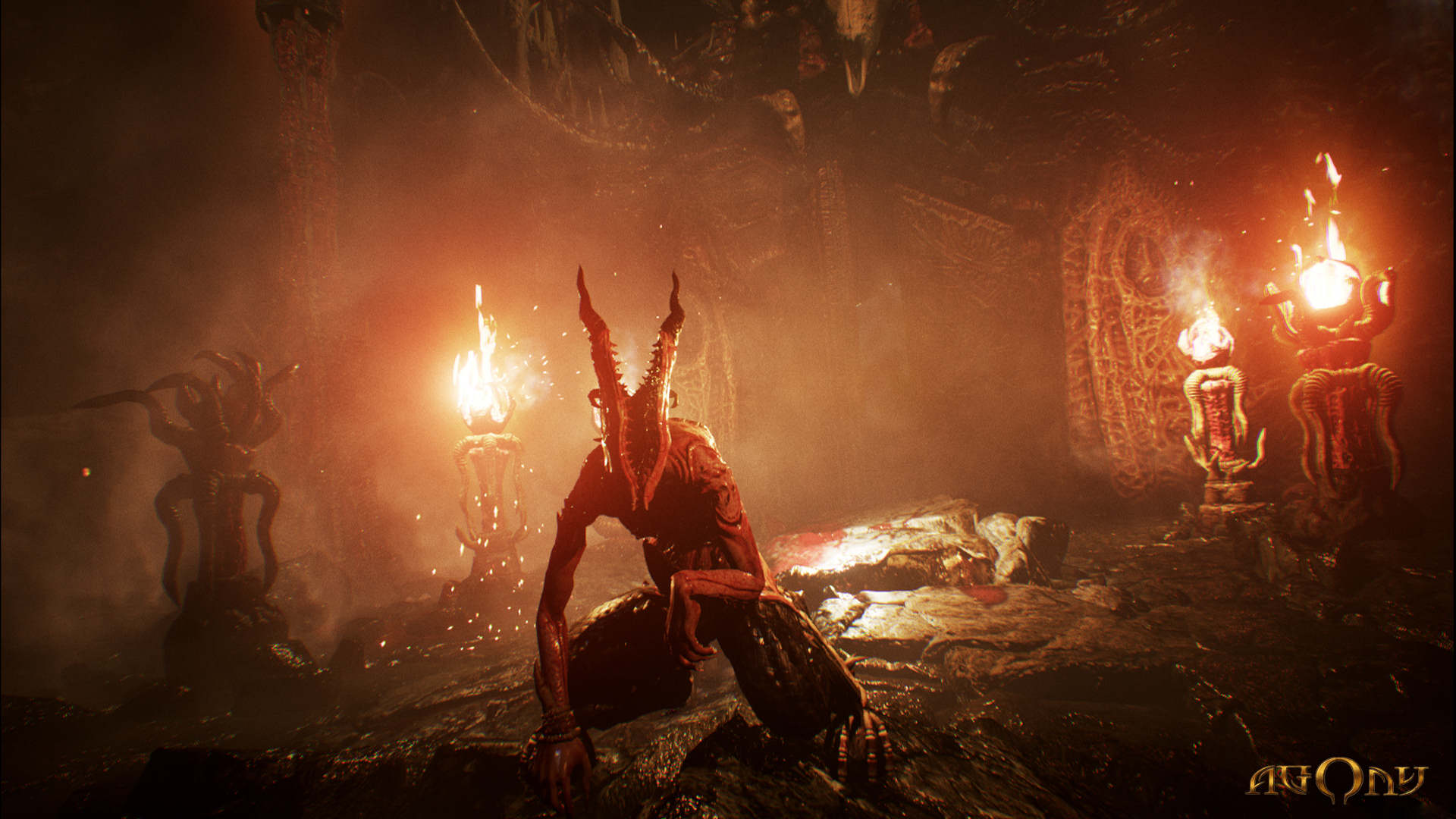 ชมตัวอย่างใหม่โลกแห่งฝันร้ายจากเกมสุดสยอง Agony