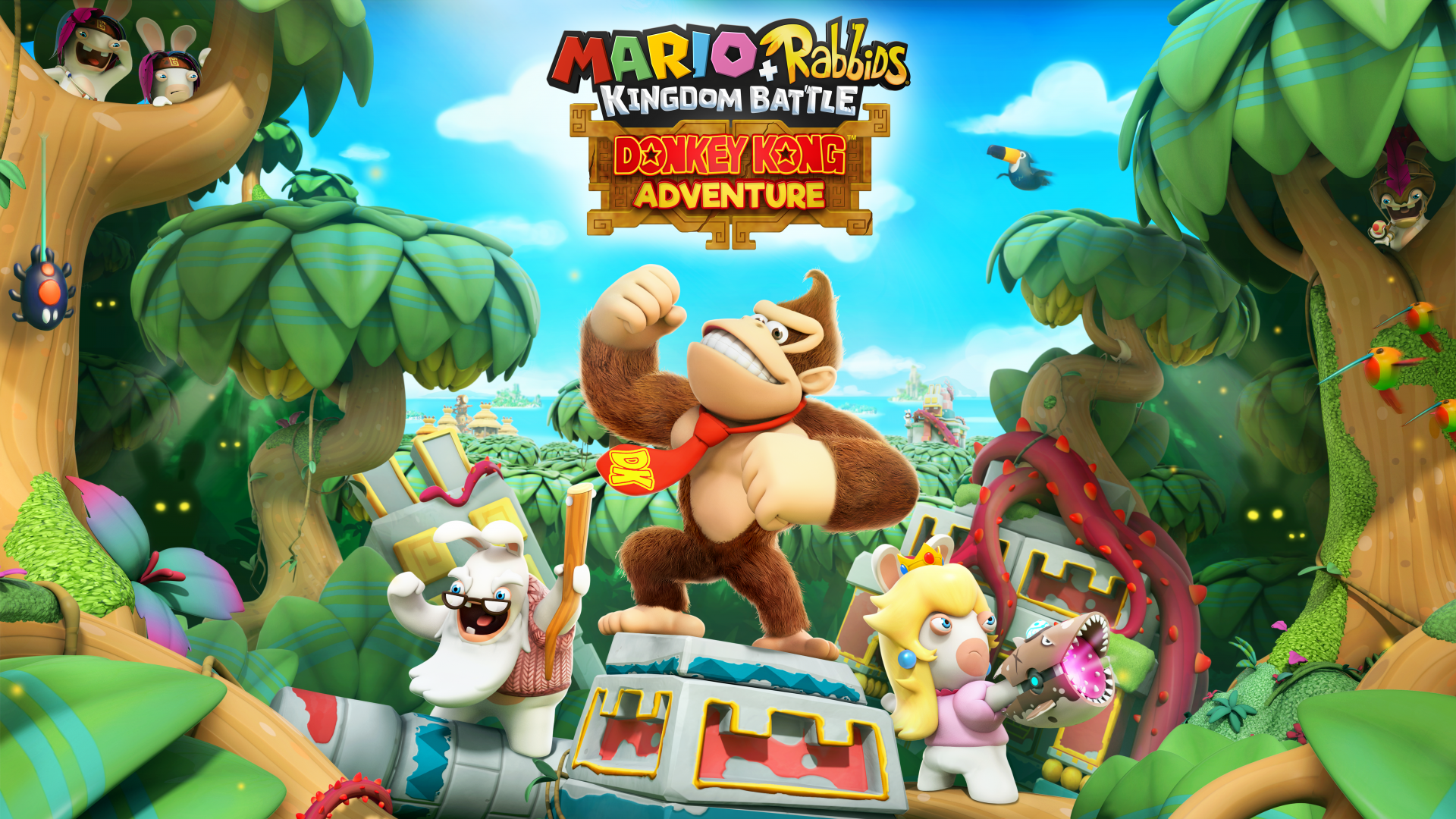 “Donkey Kong Adventure” การผจญภัยครั้งใหม่ใน Mario + Rabbids Kingdom Battle