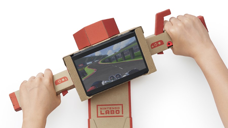 ชมการเล่น Nintendo Labo มอเตอร์ไซค์ ด้วยวิธีสุดประทับใจ