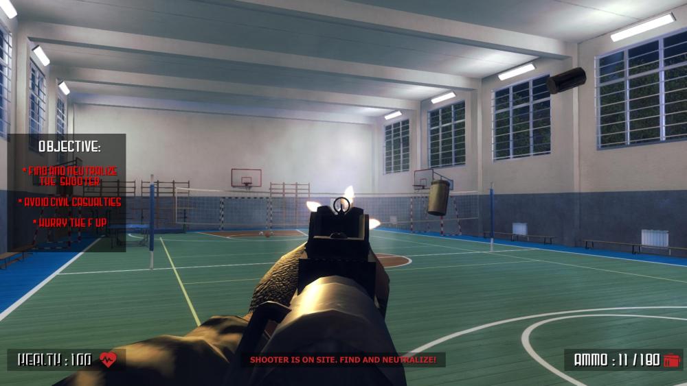 Steam ถอนเกม Active Shooter เพราะมีฉากเนื้อหารุนเเรงภายในโรงเรียน