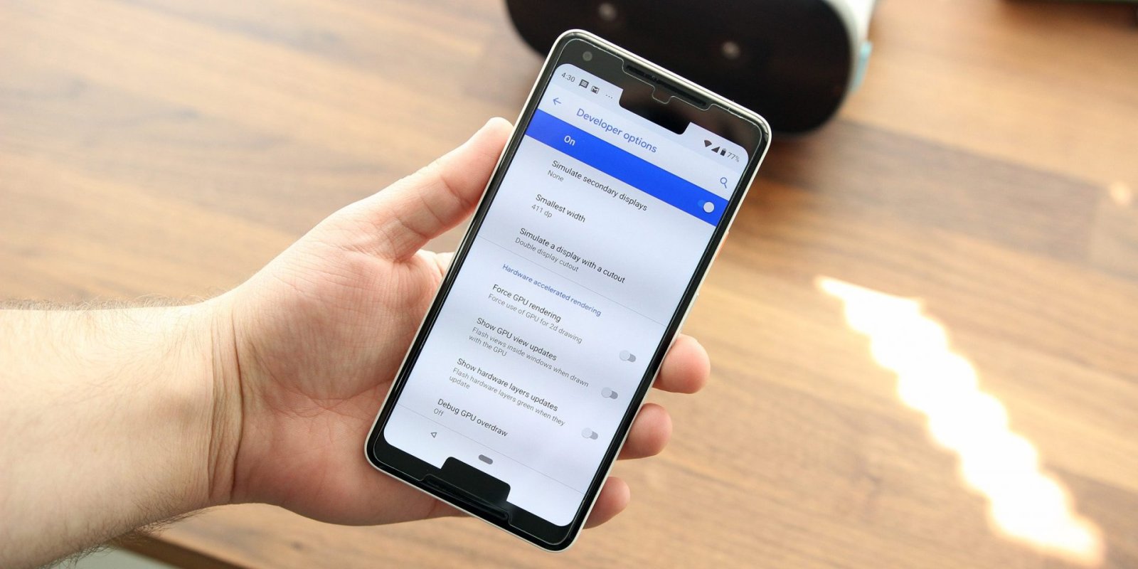 2p Android Android P รองรับการแสดงผลรอยบาก แต่มีถึงสองด้าน!! - BT beartai