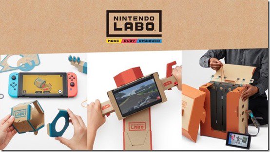 ไม่แรงอย่างที่คิด Nintendo Labo ขายได้เพียง 30% ของยอดส่ง