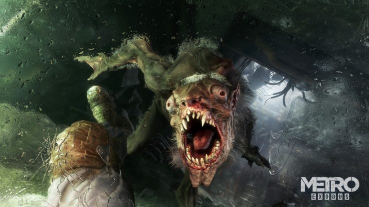 Metro Exodus Monster 4K Watermark