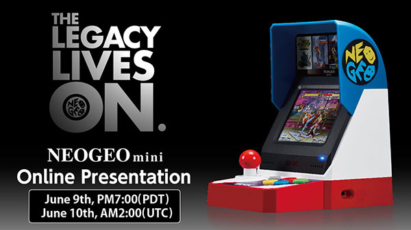 Neo Geo Mini เตรียมเปิดตัววันที่ 9 มิถุนายน นี้