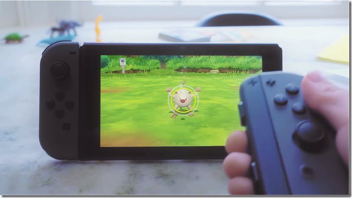 Pokémon Let’s Go Pikachu และ Let’s Go Eevee ต้องใช้ระบบจับการเคลื่อนไหวในการเล่นเท่านั้น