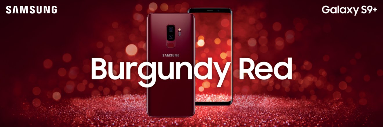 เปิดตัวแล้วเรียบร้อยกับ “Samsung Galaxy S9+ Burgundy Red” ที่ชาวแฟชั่นนิสต้าต้องห้ามพลาด!!