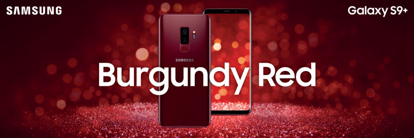 “Samsung Galaxy S9+ Burgundy Red” สีใหม่สุดร้อนแรง เตรียมเข้าไทยแล้ว!!!