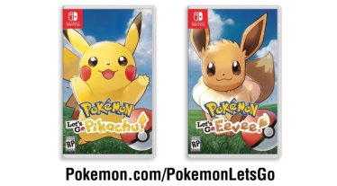 เปิดข้อมูลใหม่เกม Pokemon Let’s Go Pikachu และ Let’s Go Eevee