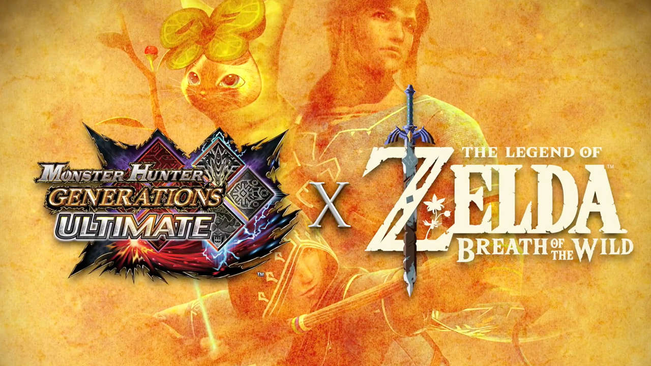 Monster Hunter Generations Ultimate เปิดตัวชุด The Legend of Zelda: Breath of the Wild