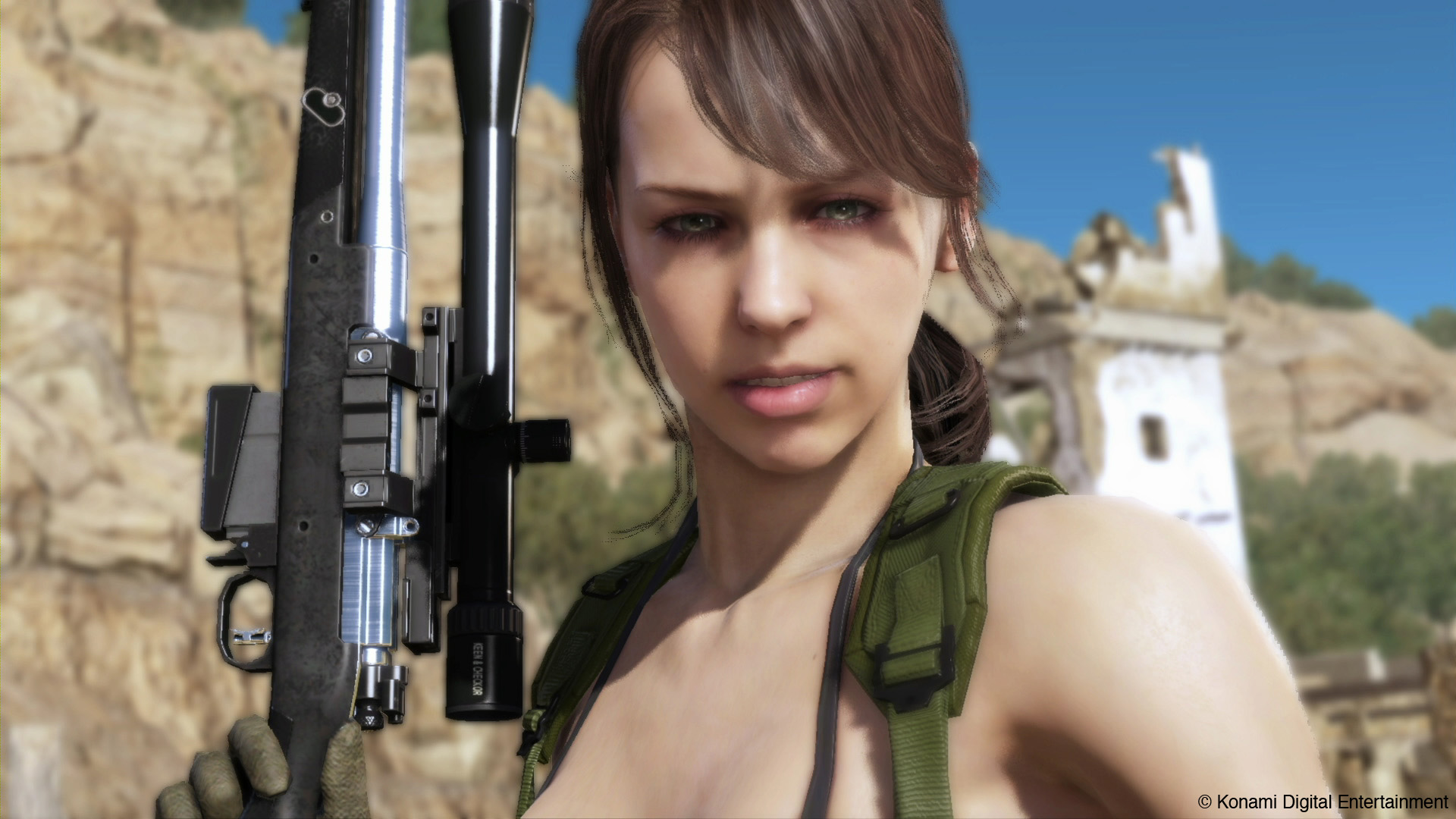 Metal Gear Solid V: The Phantom Pain อัพเดตใหม่เพิ่ม Quiet ในโหมด  FOB Online
