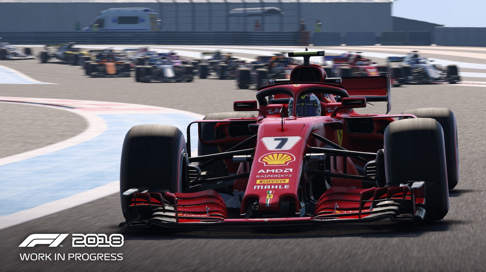 ชมภาพสกรีนช็อตรถแข่งตัวแรงจากเกม F1 2018