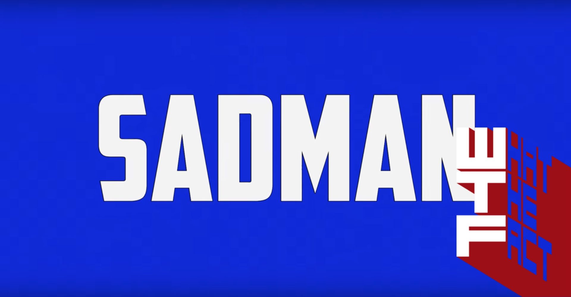 พบกับซูเปอร์ฮีโร่คนเศร้า “SAD MAN” !!! การกลับมาอีกครั้งกับซิงเกิ้ลแรกในรอบ 13 ปีของติ๊ก ชีโร่