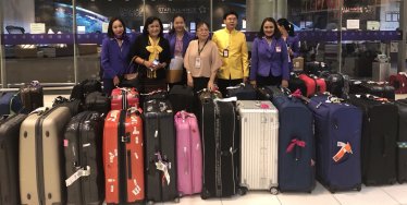 การบินไทยช่วยคนไทยนำส่งกระเป๋าจากเหตุตกค้างที่สนามบิน Heathrow