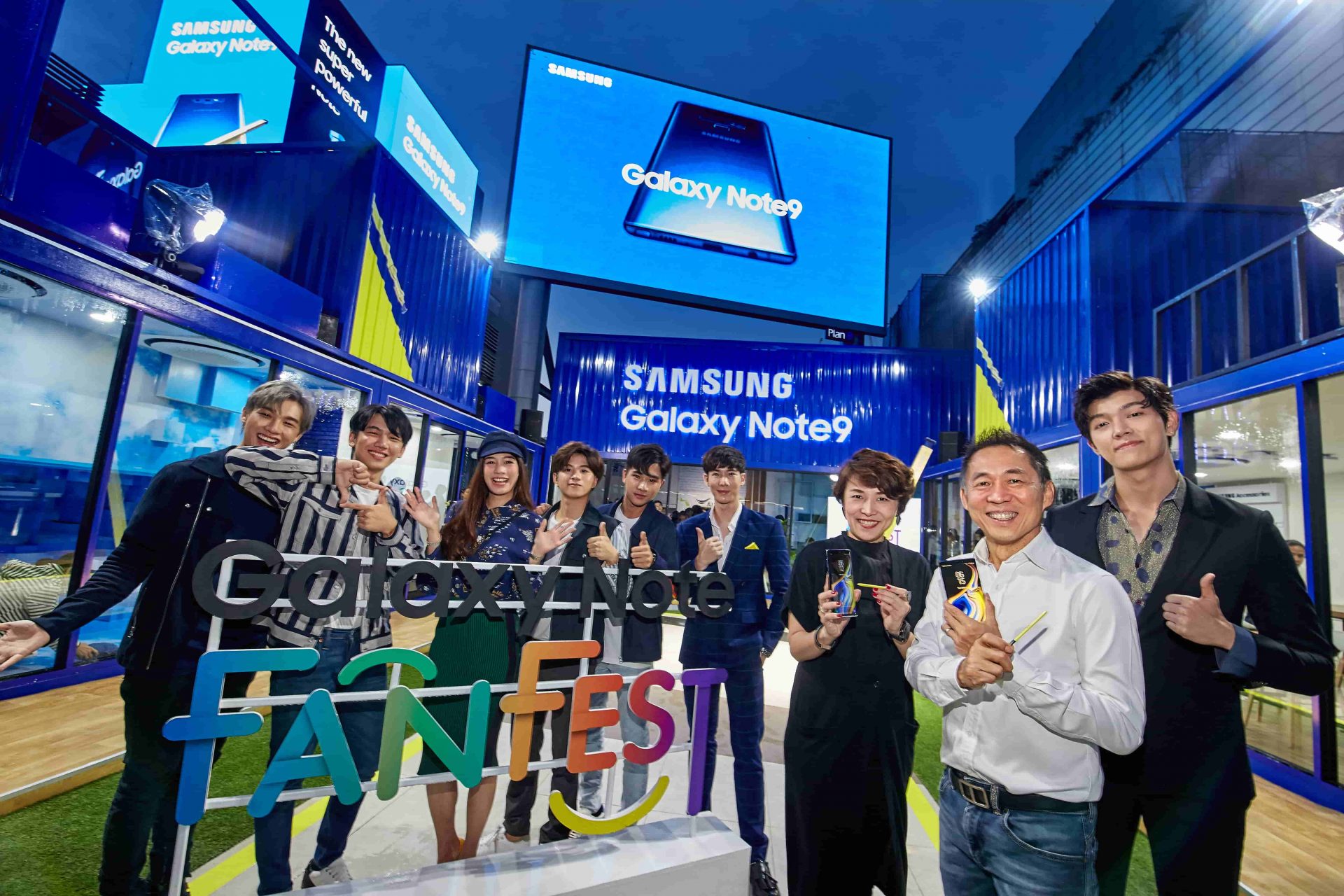 SAMSUNG เอาใจคนรักโน้ต เปิดตัว “กาแลคซี่ โน้ต แฟนเฟส” เฟสติวัลสุดฮิปย่านใจกลางเมือง