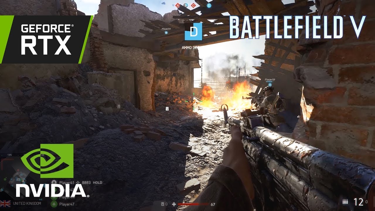 Battlefield V ปล่อยคลิปเกมเพลย์ใหม่โชว์เทคโนโลยี Ray Tracing