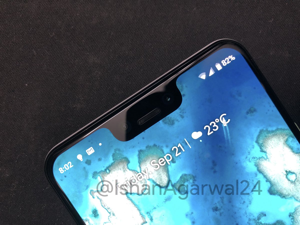 แหล่งข่าวเผยข้อมูลล่าสุด Google Pixel 3, 3XL : ภาพเรนเดอร์เปรียบเทียบ, สกรีนช็อต และปุ่ม Power สีมิ้นท์