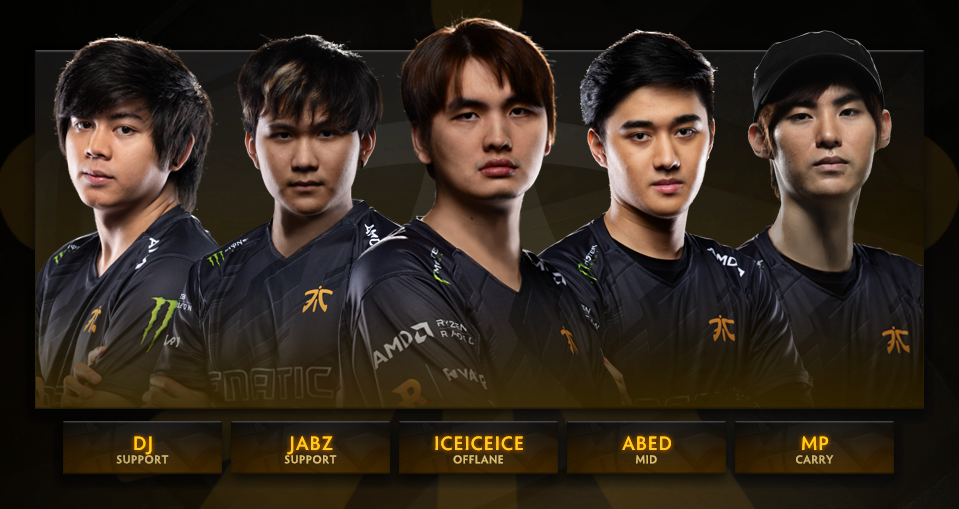 ทีม Fnatic ประกาศรายชื่อผู้เล่นใหม่ นำ Jabz และ iceiceice เข้าร่วมทีมลุย Season ใหม่ DOTA 2