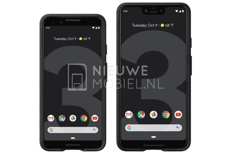 ภาพหลุด Google Pixel 3 และ 3 XL อย่างเป็นทางการ ก่อนเปิดตัวจริง 9 ต.ค. นี้