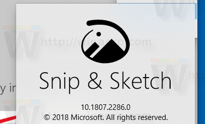 Microsoft ประกาศถอด Snipping Tool ออกจาก Windows 10 อัพเดตถัดไป แทนที่ด้วย Snip & Sketch