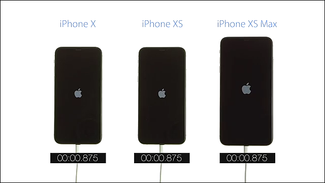 จะเร็วกว่ากันไหม? ทดสอบบูตเครื่อง iPhone XS และ XS Max เปรียบเทียบกับ iPhone X