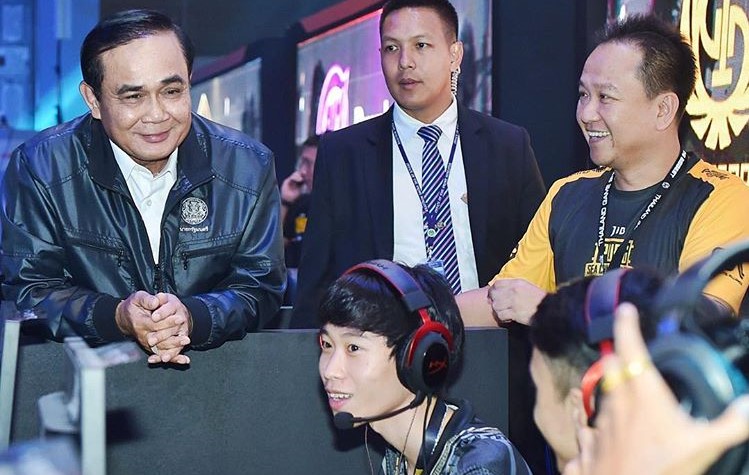 ประมวลภาพ #ลุงตู่อยู่กับเกมเมอร์ในงาน Thailand Game Show 2018