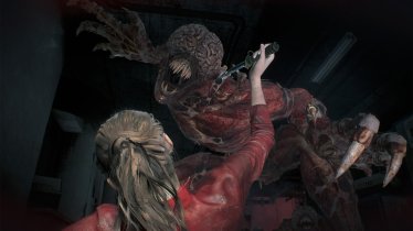 สยองไปกับเจ้าลิ้นยาว Licker ในคลิปเกมเพลย์ใหม่ของ  Resident Evil 2 Remake